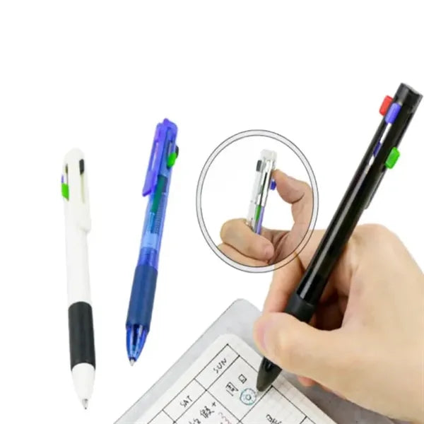 Multifunctional 4 Color Ballpoint Pens