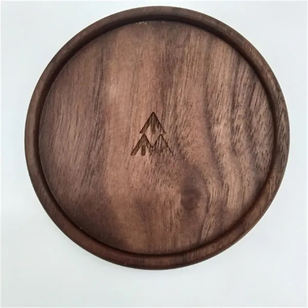 Wooden Coasters for Drinks with Lip