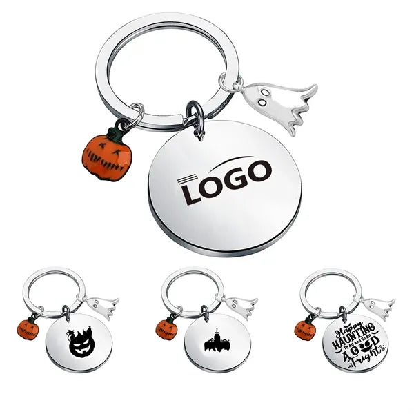 Cute Halloween Christmas Gifts Pumpkin Ghost Key chain
