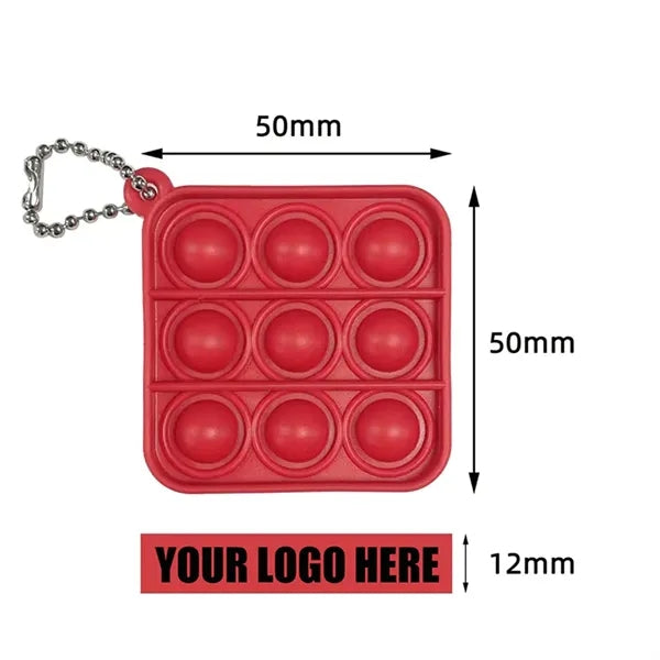 Pop Push it Keychain Fidget Toys