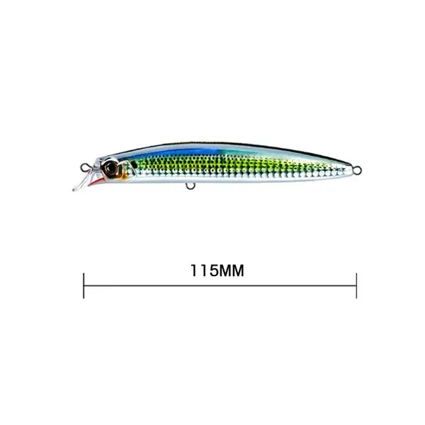 Simulation fish bait, 115mm/15g Sea fishing