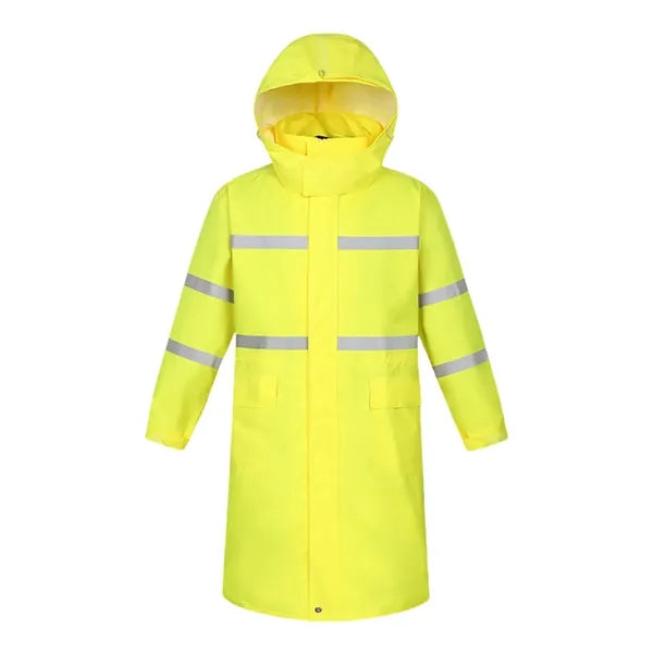 Unisex Reflective Raincoat Suit