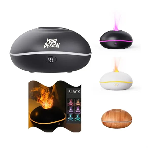 Colorful Noiseless Fire Flame Aroma Diffuser