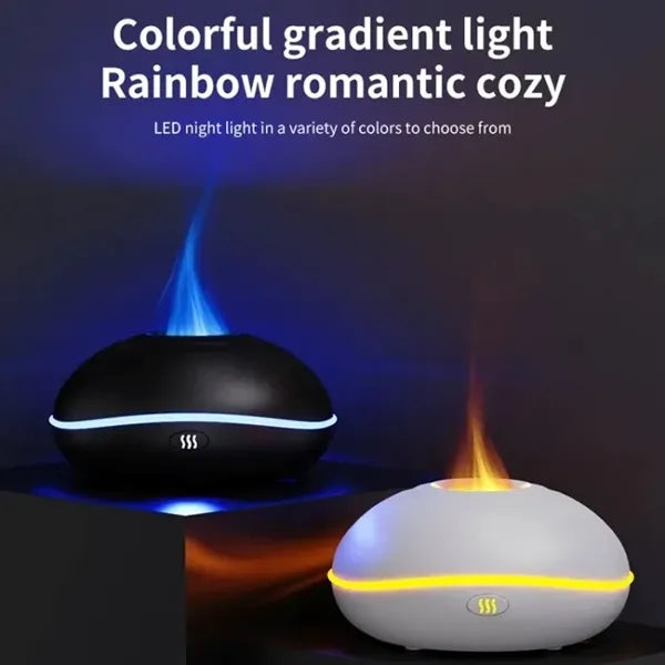 Colorful Noiseless Fire Flame Aroma Diffuser