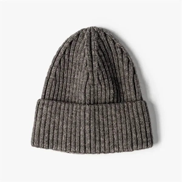 Unisex Cuffed Knitted Beanie