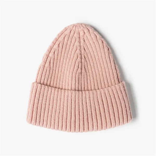 Unisex Cuffed Knitted Beanie