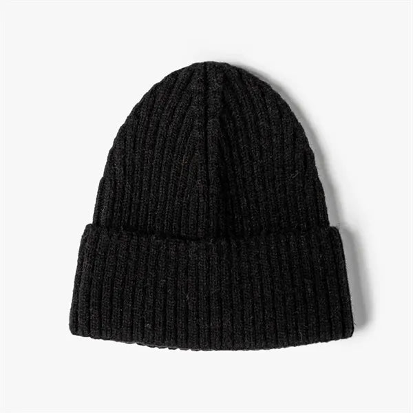 Unisex Cuffed Knitted Beanie