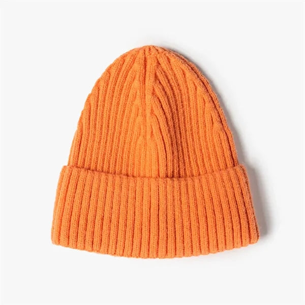 Unisex Cuffed Knitted Beanie