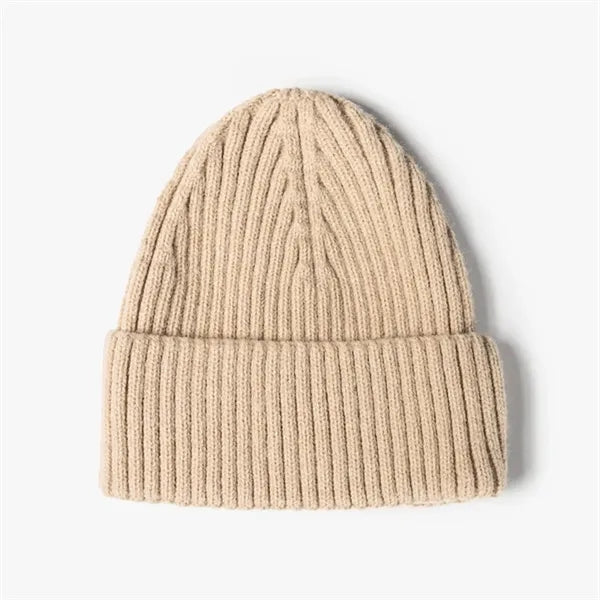 Unisex Cuffed Knitted Beanie