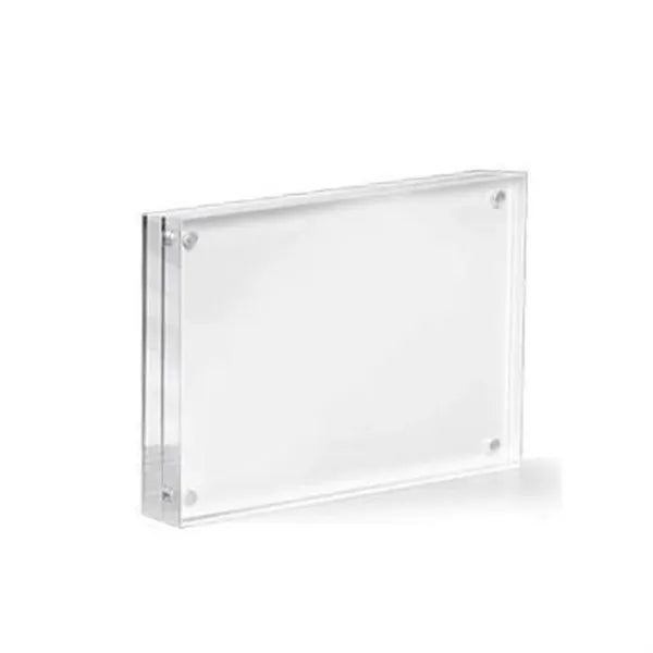 Clear Acrylic Magnetic Photo Frame 2"x6"