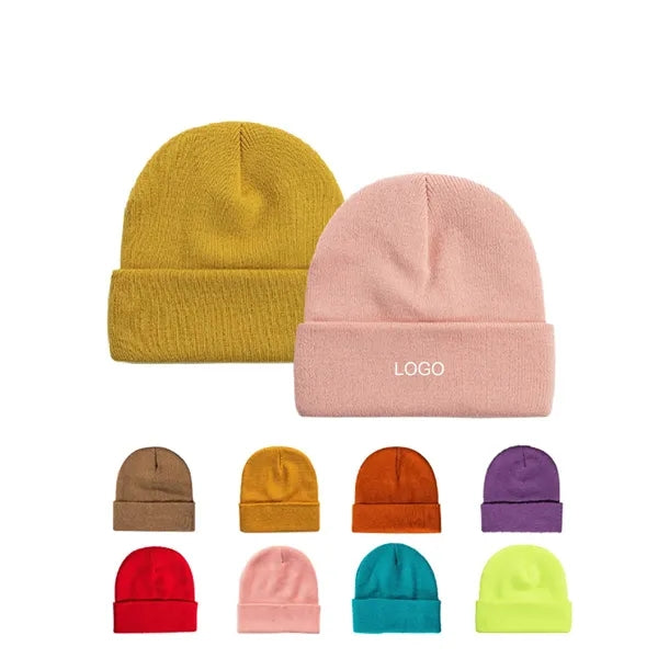 Skull Knit Hat Soft Hat