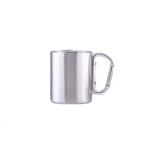 Stainless Steel Outdoor Buckle Metal Coffee Cup
