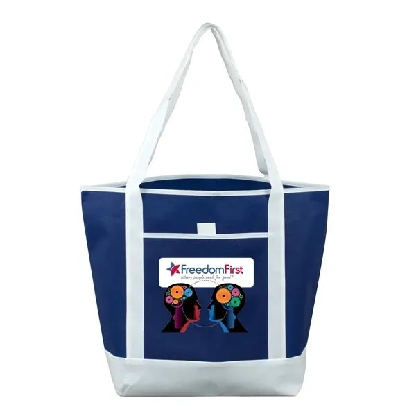 The Liberty Beach, Corporate and Travel Boat Tote Bag