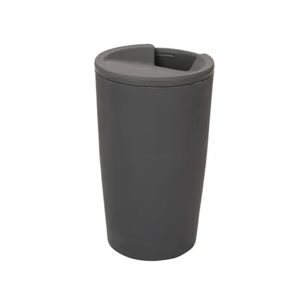 18oz Wheat Straw Plastic Coffee Cup with Lid