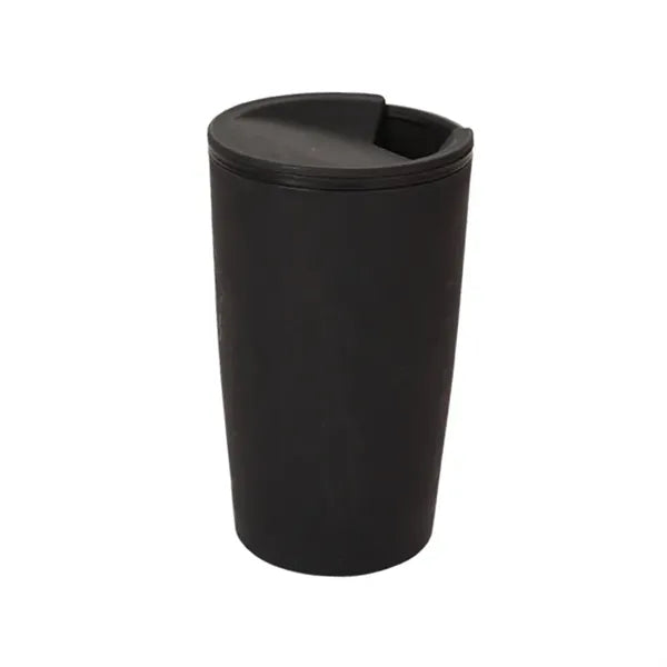 18oz Wheat Straw Plastic Coffee Cup with Lid