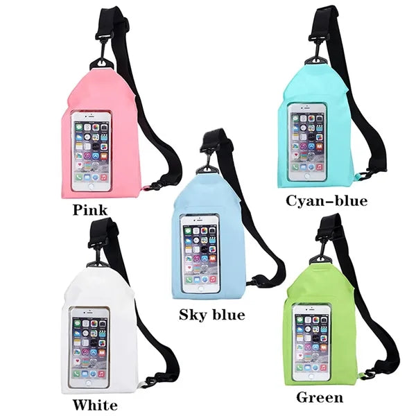 Casual PVC Sealed Crossbody Sports Waist Bag