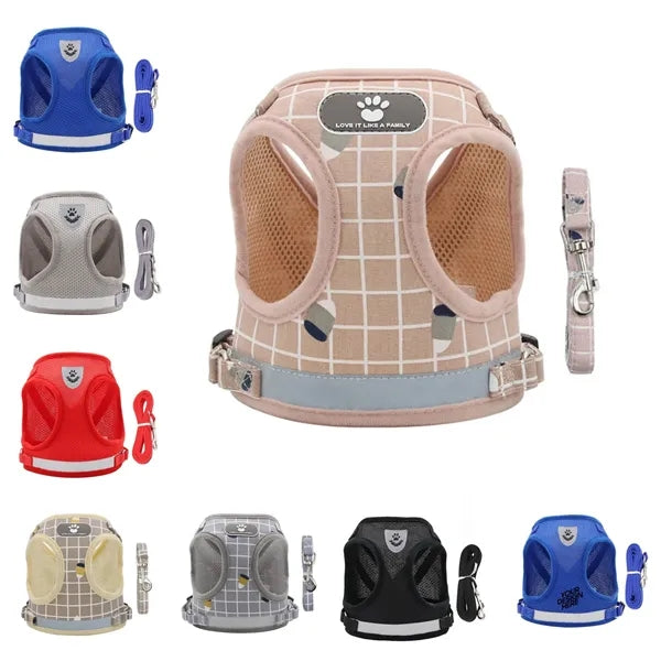 Adjustable Vest Harnesses for Dogs
