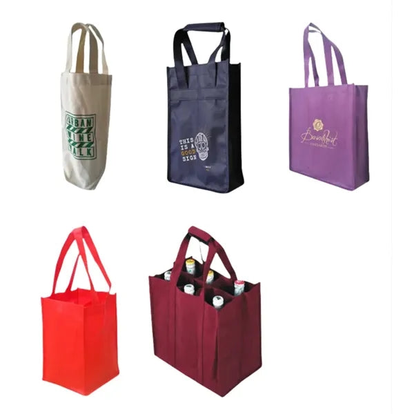 6 Compartments of Red Wine Non-woven Bags