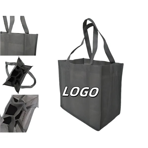 6 Compartments of Red Wine Non-woven Bags