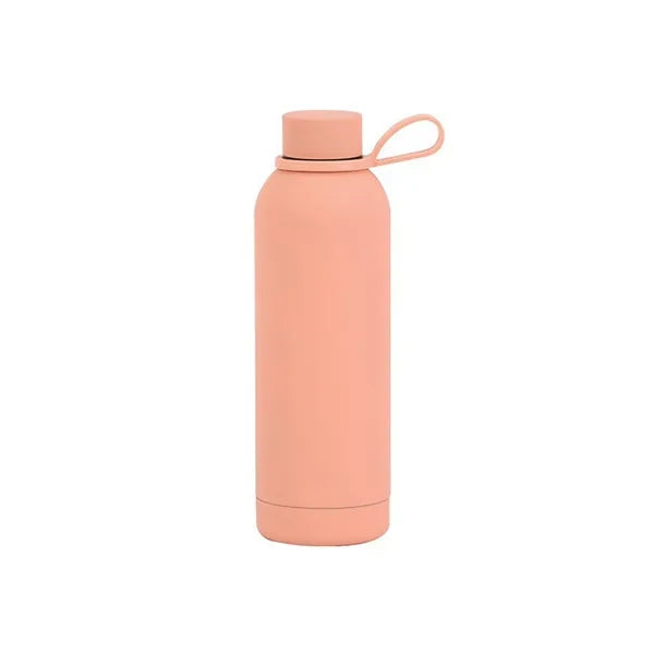 12oz Metal Insulated Vacuum Water Bottle With Strap