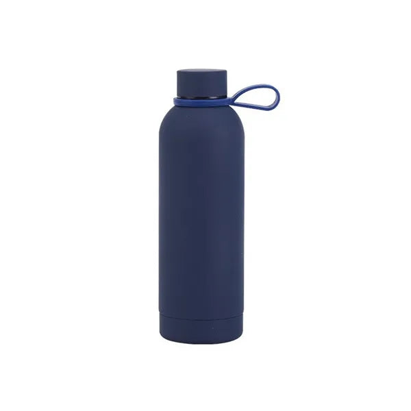 12oz Metal Insulated Vacuum Water Bottle With Strap