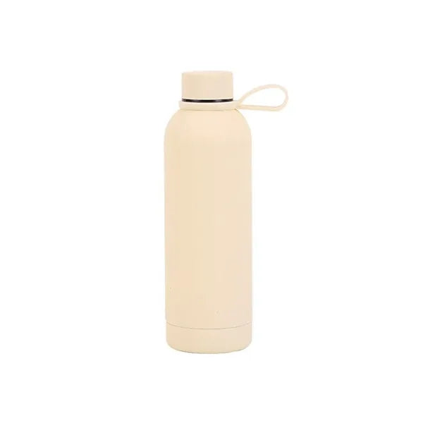 12oz Metal Insulated Vacuum Water Bottle With Strap
