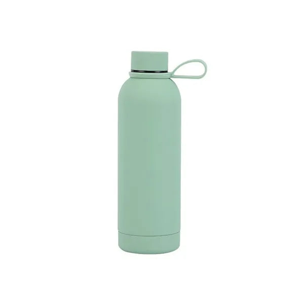 12oz Metal Insulated Vacuum Water Bottle With Strap