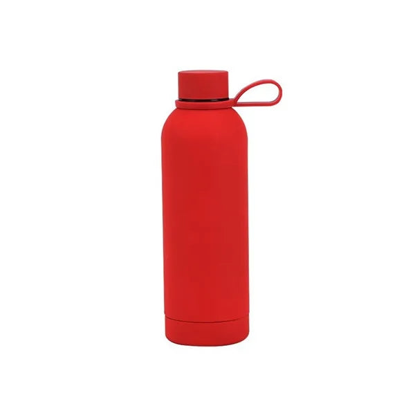 12oz Metal Insulated Vacuum Water Bottle With Strap