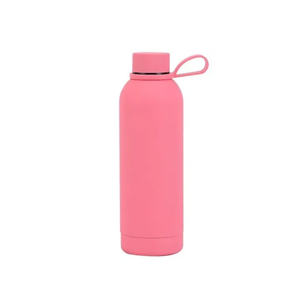 12oz Metal Insulated Vacuum Water Bottle With Strap