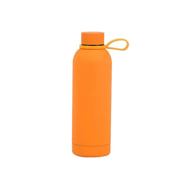 12oz Metal Insulated Vacuum Water Bottle With Strap