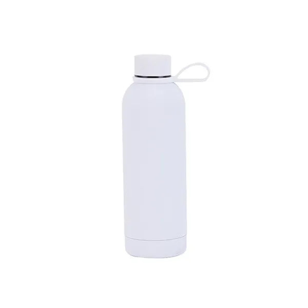 12oz Metal Insulated Vacuum Water Bottle With Strap