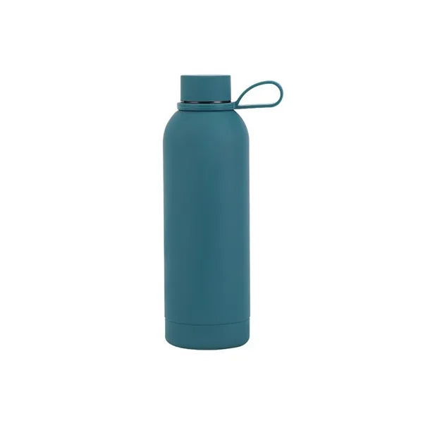 12oz Metal Insulated Vacuum Water Bottle With Strap