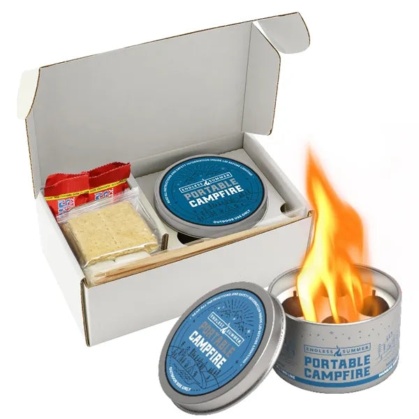 Portable Campfire S'mores Night Pack with Label