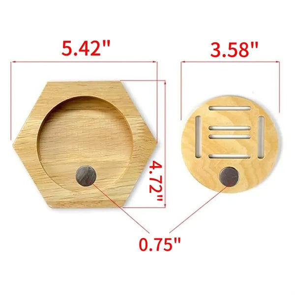 Wooden Honeycomb Medal Display Stand