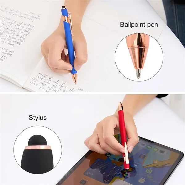Ballpoint Pen with Stylus Tip