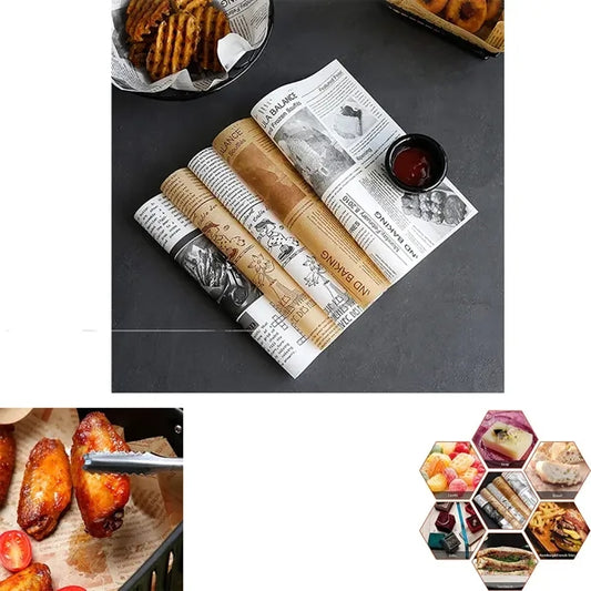 Deli Wax Paper Sheet for Food 12inch X 12inch