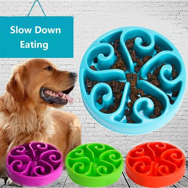 Dog Slow Feeder Eating Bowl