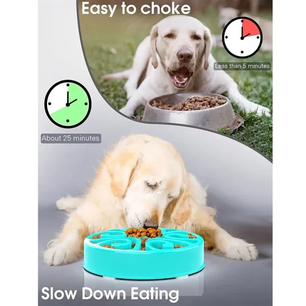 Dog Slow Feeder Eating Bowl