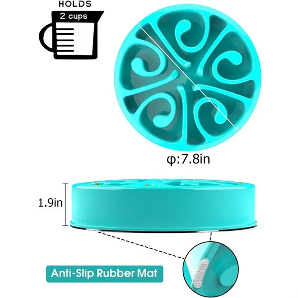 Dog Slow Feeder Eating Bowl