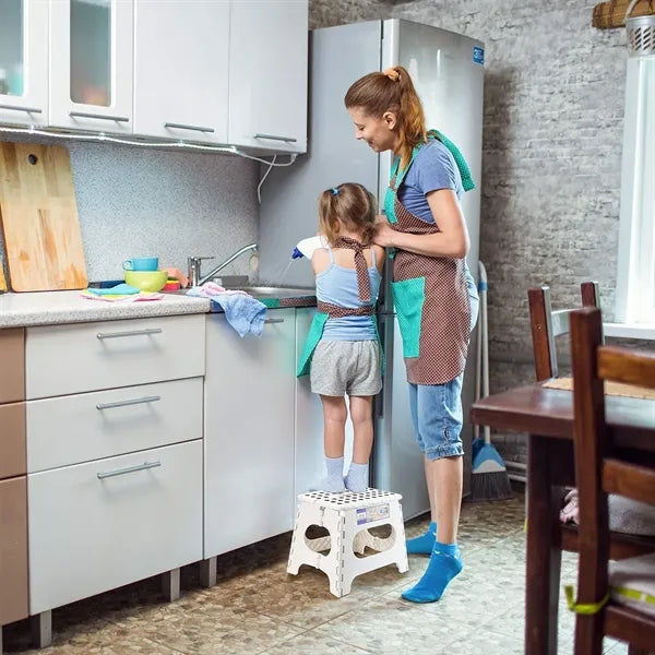 9" Durable Folding Step Stool