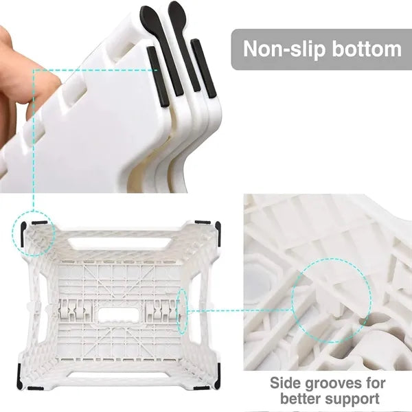 9" Durable Folding Step Stool