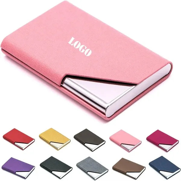 PU Leather Business Card Holder