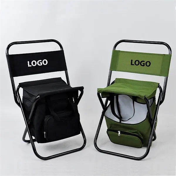 Outdoor Folding Chair With Insulated Bag 23" x 13 3/4" x 11"