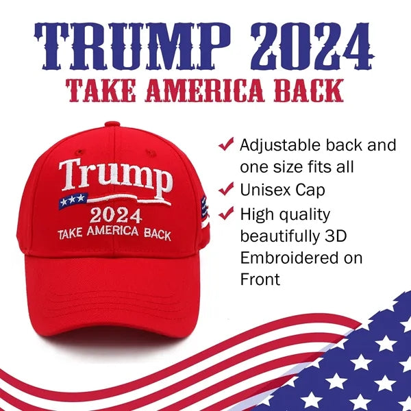 Trump 2024 Take America Back Red Hat