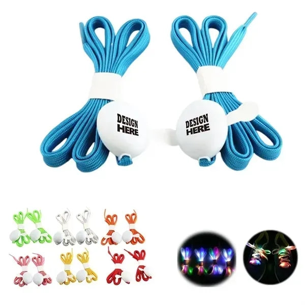 Multicolor Sport Nylon LED Light Up Shoelaces