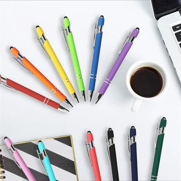Soft Touch Click Metal Pen
