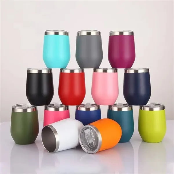 Stainless Steel Eggshell Thermos Cup