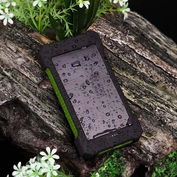6000mAh Solar Power Bank With Compass