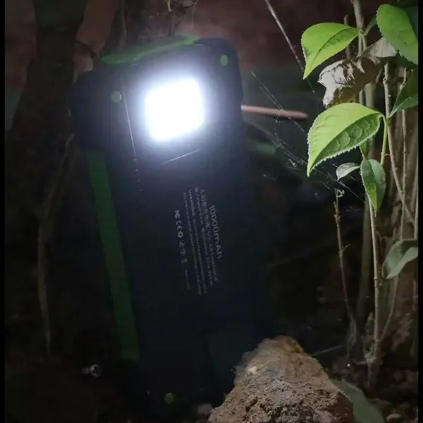 6000mAh Solar Power Bank With Compass