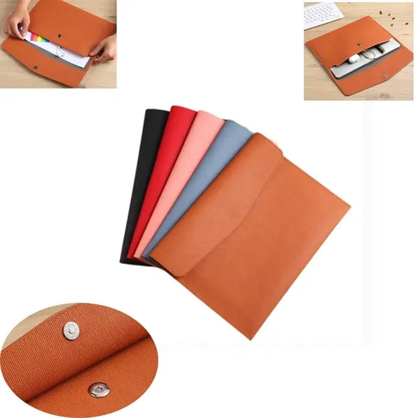 Business Office A4 Pu Leather Document Bag